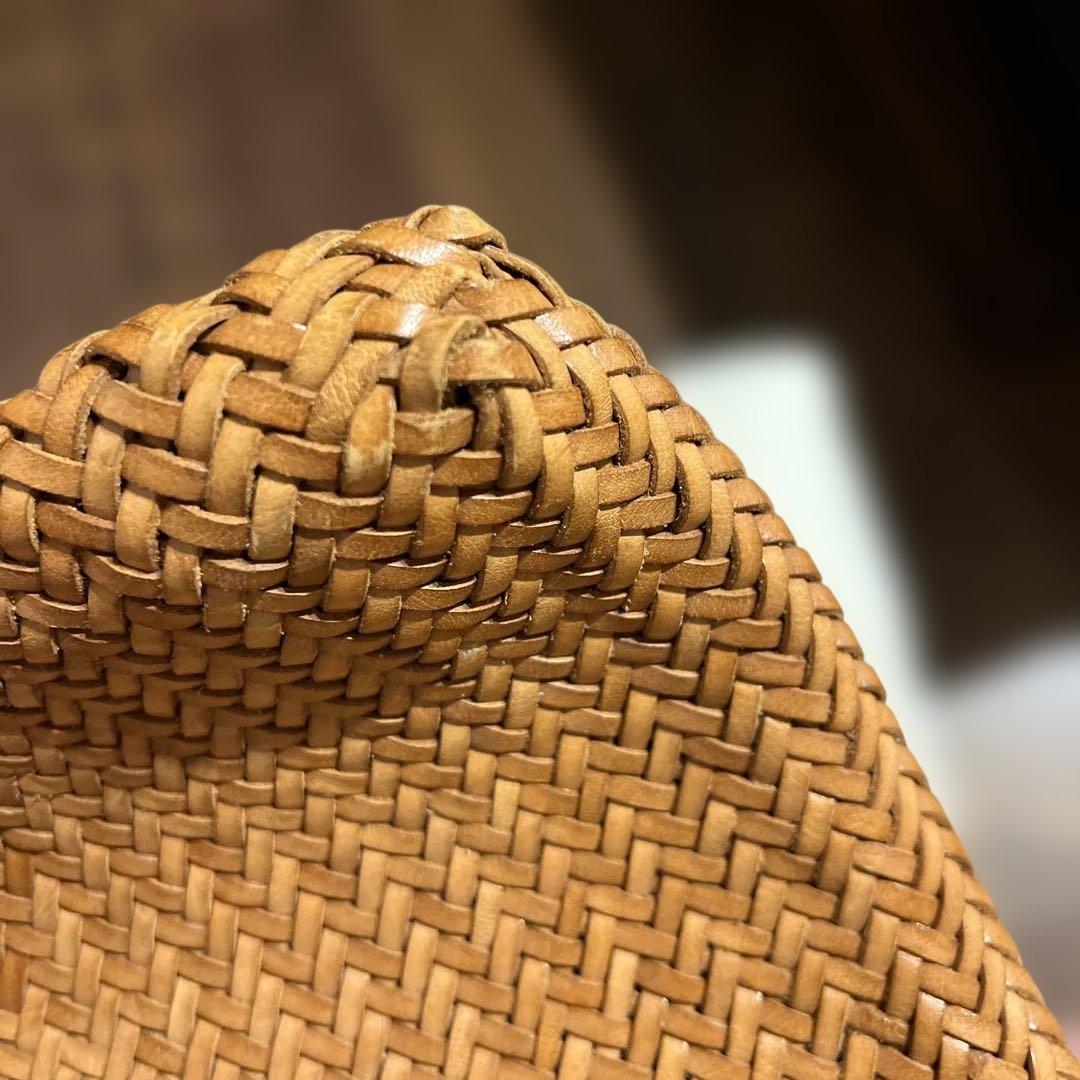 DRAGONレザーメッシュトートバッグ