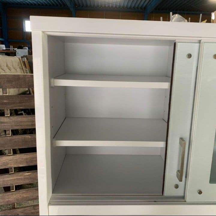 I644R マルコ木工 W890 食器棚 キッチンボード