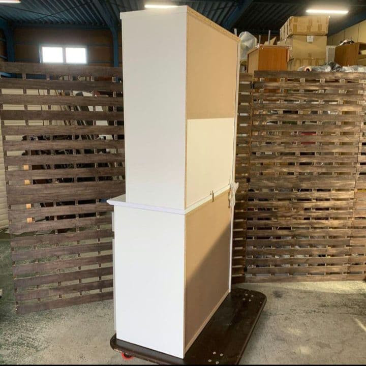 I644R マルコ木工 W890 食器棚 キッチンボード