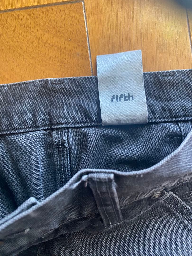 fifth general store distressed ダブルニーパンツS