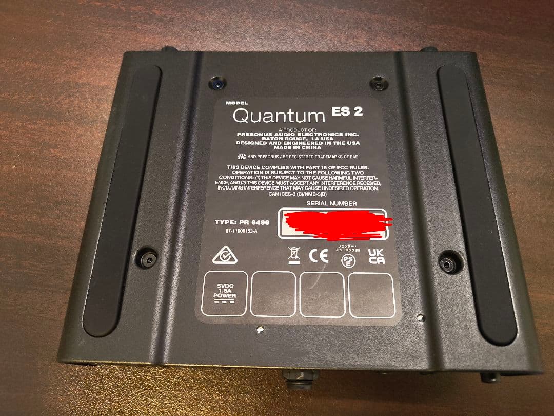 Quantum ES 2 USB-Cオーディオインターフェイス
