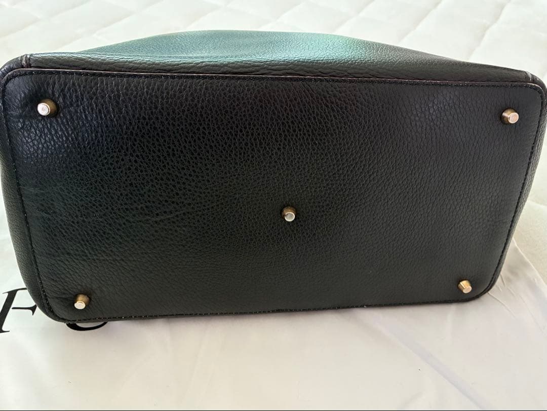 【美品】FURLAトートバッグ レザー 肩掛け ビジネス 大容量