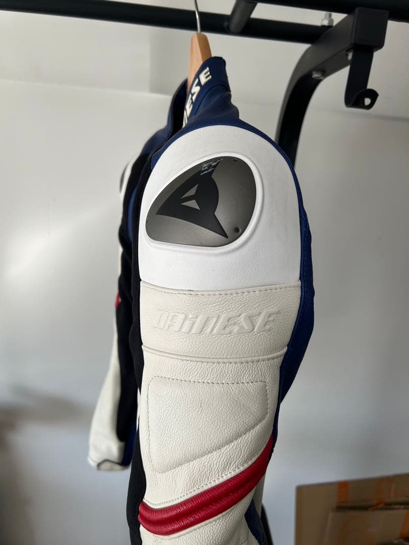 Dainese バイクジャケット 青/白