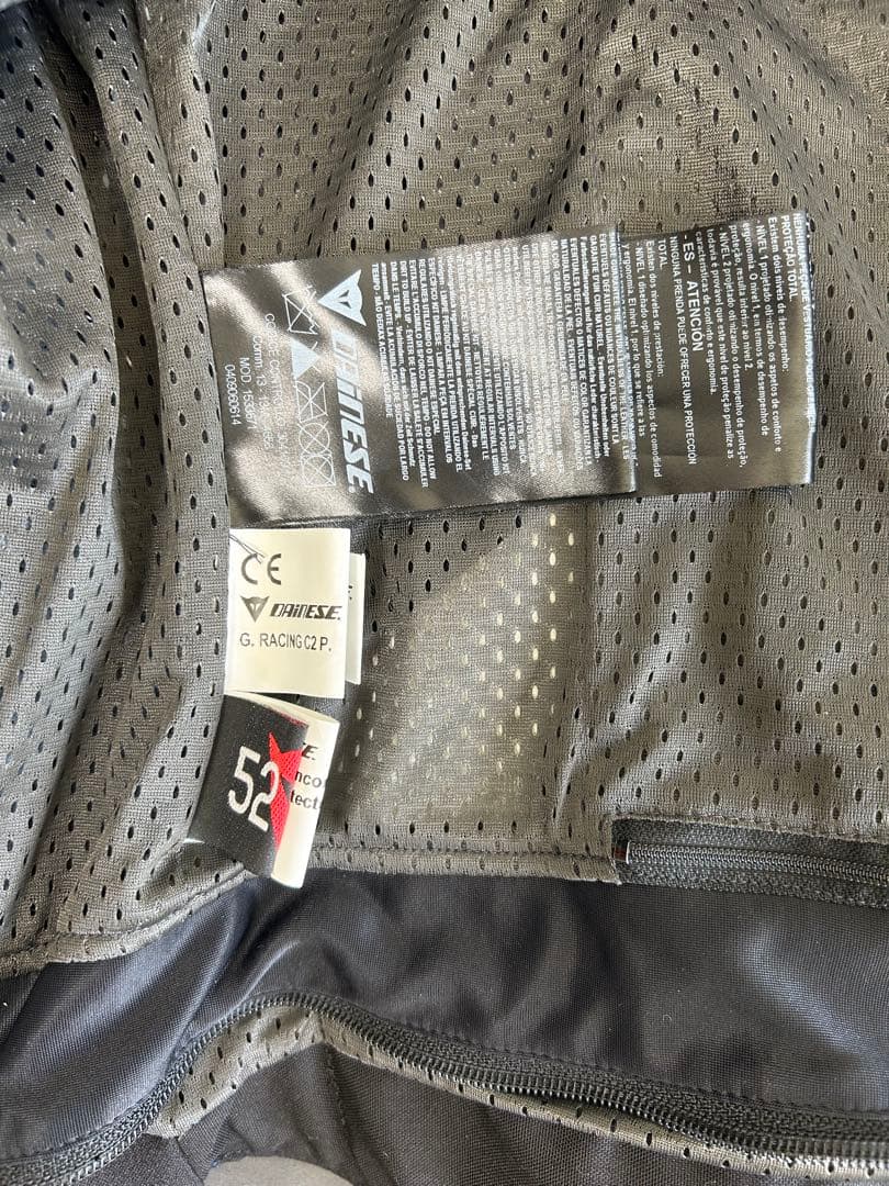 Dainese バイクジャケット 青/白