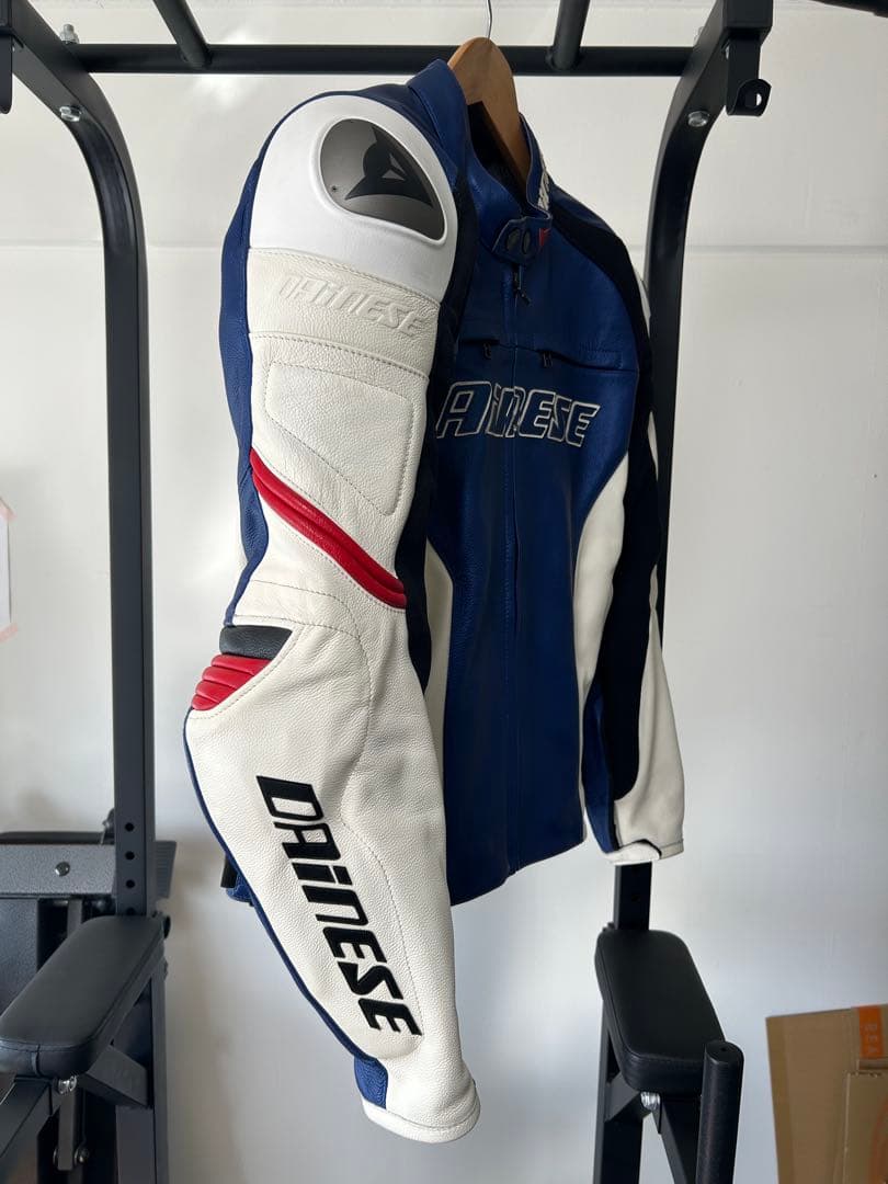Dainese バイクジャケット 青/白
