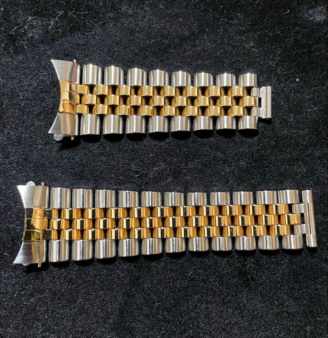 【希少】極美品ROLEX デイトジャスト 18金 コンビ ベルト/19コマ