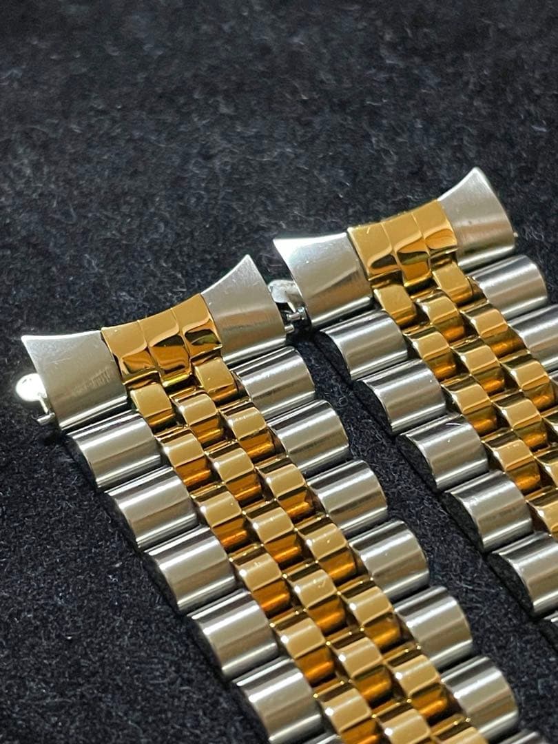 【希少】極美品ROLEX デイトジャスト 18金 コンビ ベルト/19コマ