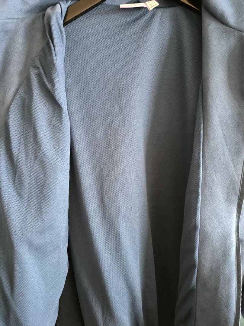 海外限定 アディダス 巳年 トラック スエード ジャケット ブルー S