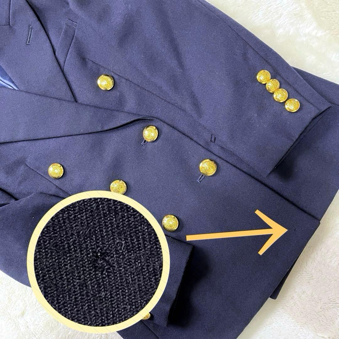 豪華4点✨ラルフローレン130フォーマルセットアップスーツ入学式　紺ブレ金ボタン