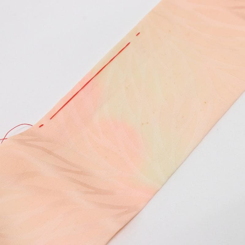 七五三＊女の子　着物単品 三歳 子供 花車模様 白地 正絹 お祝着＊8RS3