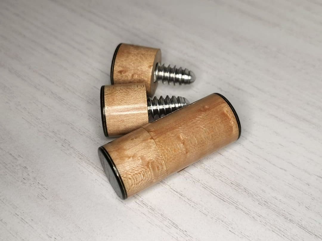 t*i様 [10山]ジョイントキャップ バーズアイメイプル/エボニー 1B3S