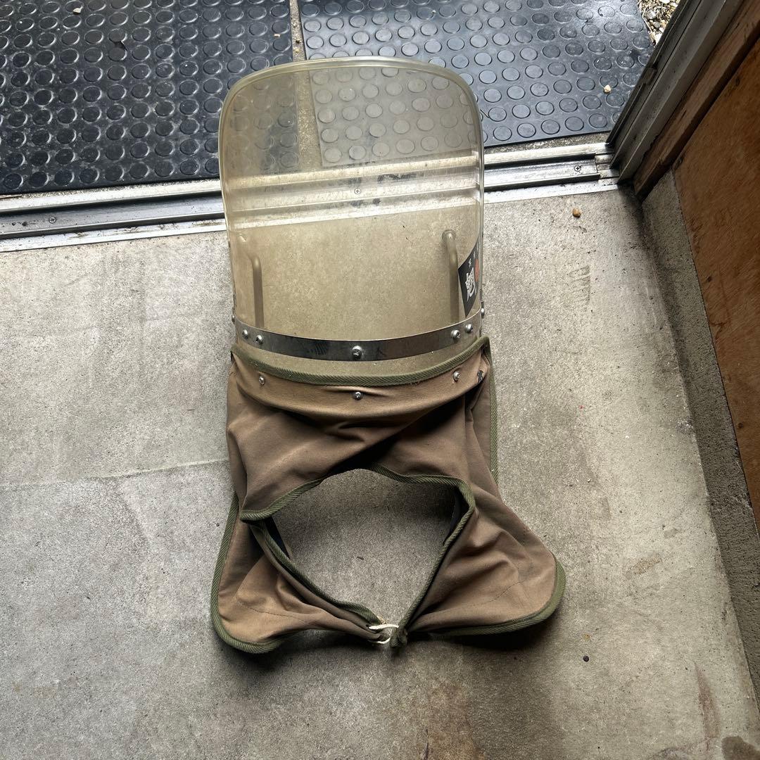 旭風防フェイスシールド クリア・カーキ