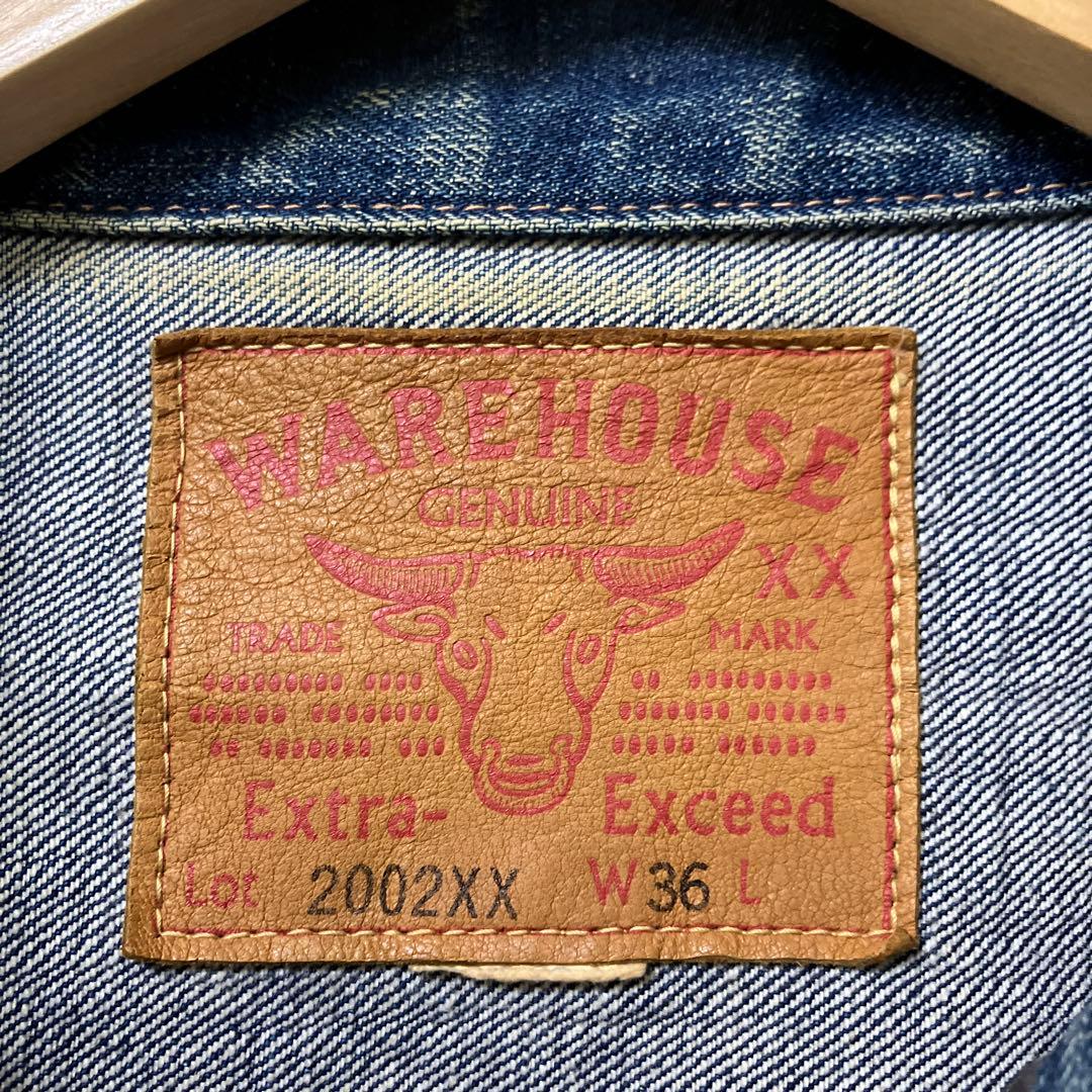 WAREHOUSE 2002XX デニムジャケット W36