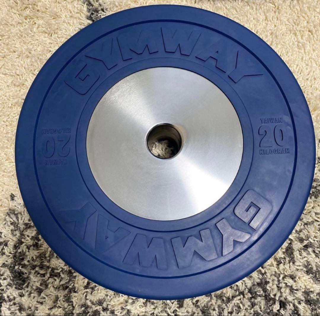 GYMWAYジムウェイ＊バンパープレート20kg＊②
