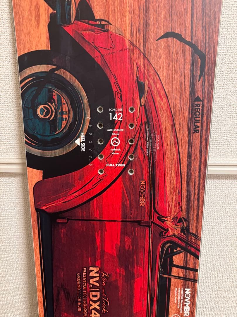 スノーボード NOVEMBER DX4 24-25 142cm