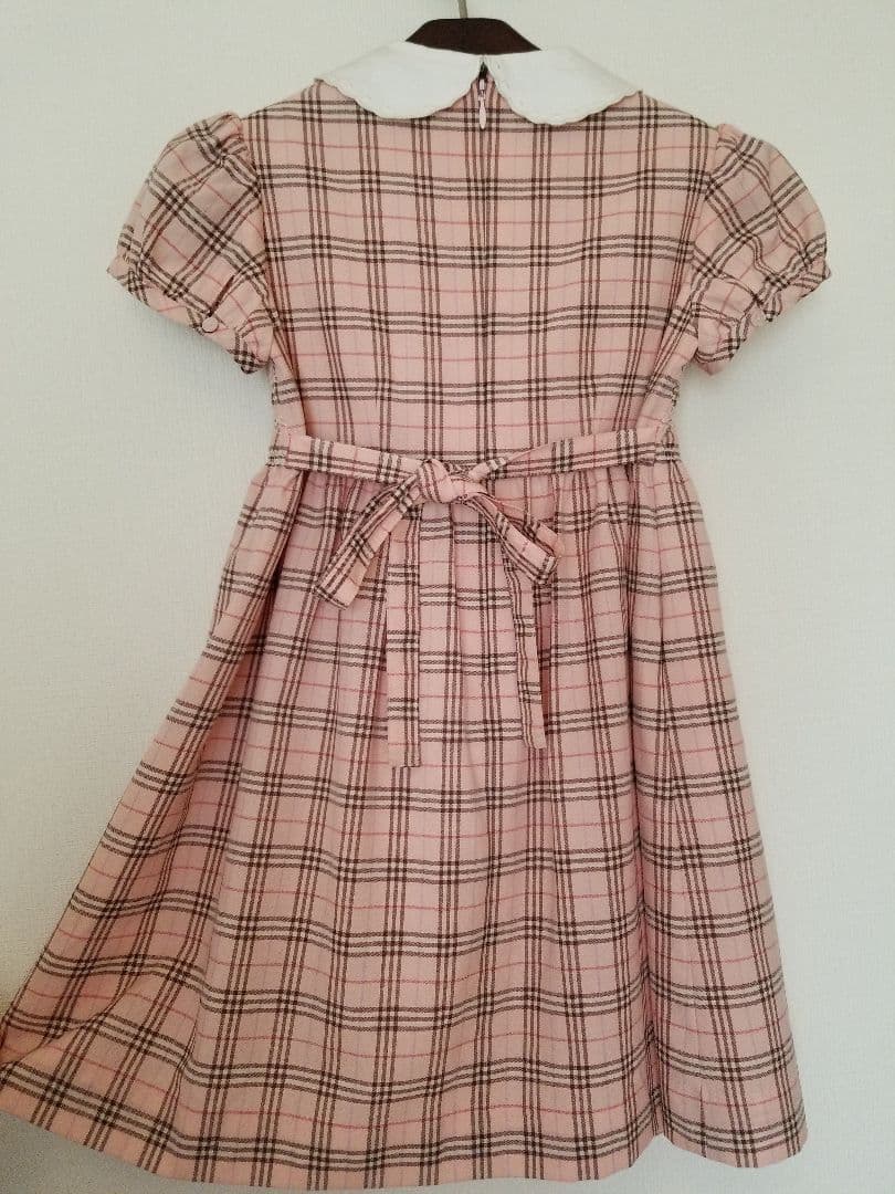 バーバリー人気フォーマル　ピンク　ノバチェック　ヴィンテージ　女の子