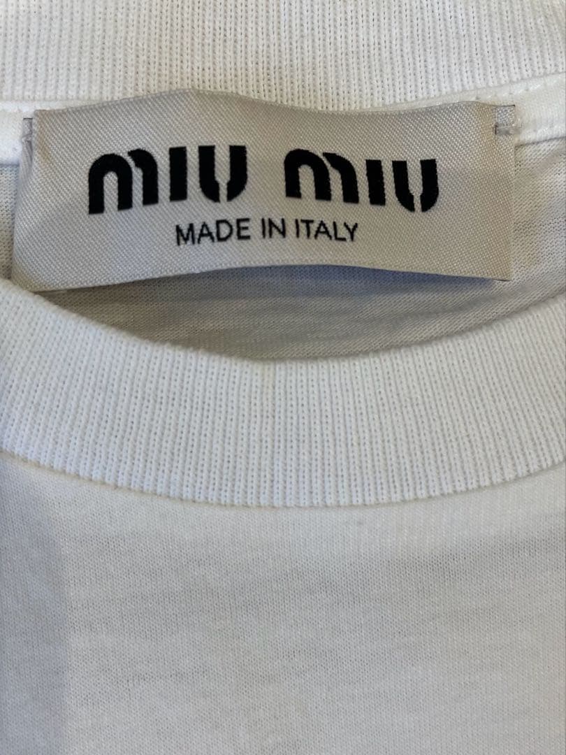 miumiu Tシャツ　サイズXS