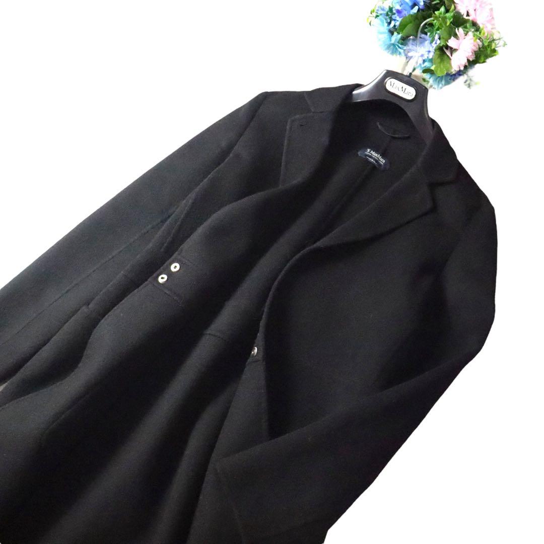 MaxMara マックスマーラ　アンゴラダブルフェイスコート　セレブ御用達♪