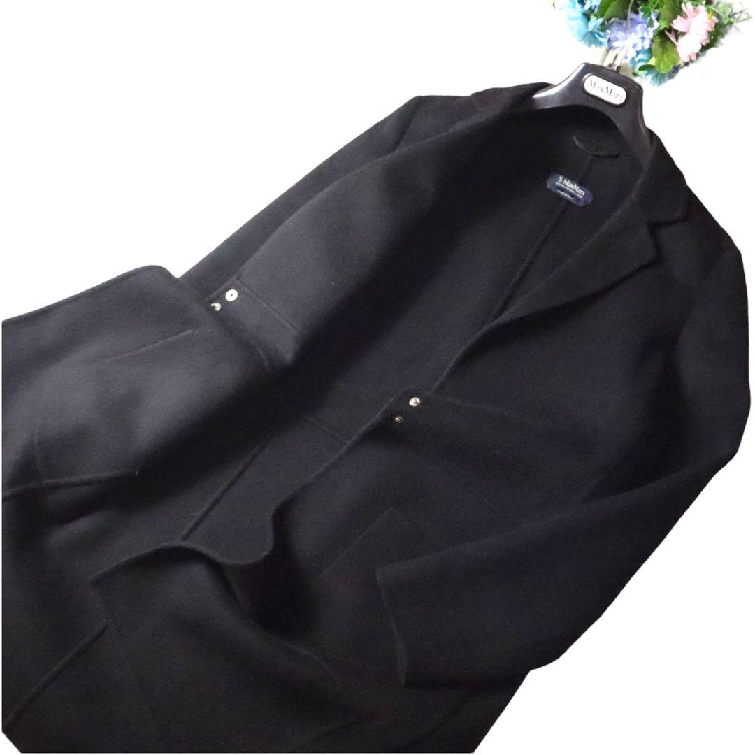 MaxMara マックスマーラ　アンゴラダブルフェイスコート　セレブ御用達♪