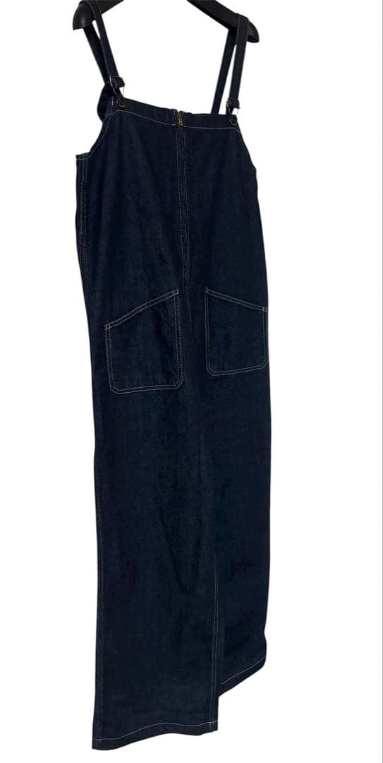 美品 ジョンブル JOHNBULL デニム チューブサロペット オーバーオール