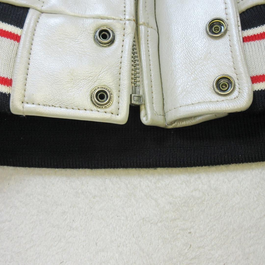 ✨VITAGE/超大きい✨PURE PLAYAZ メタリック オールレザー