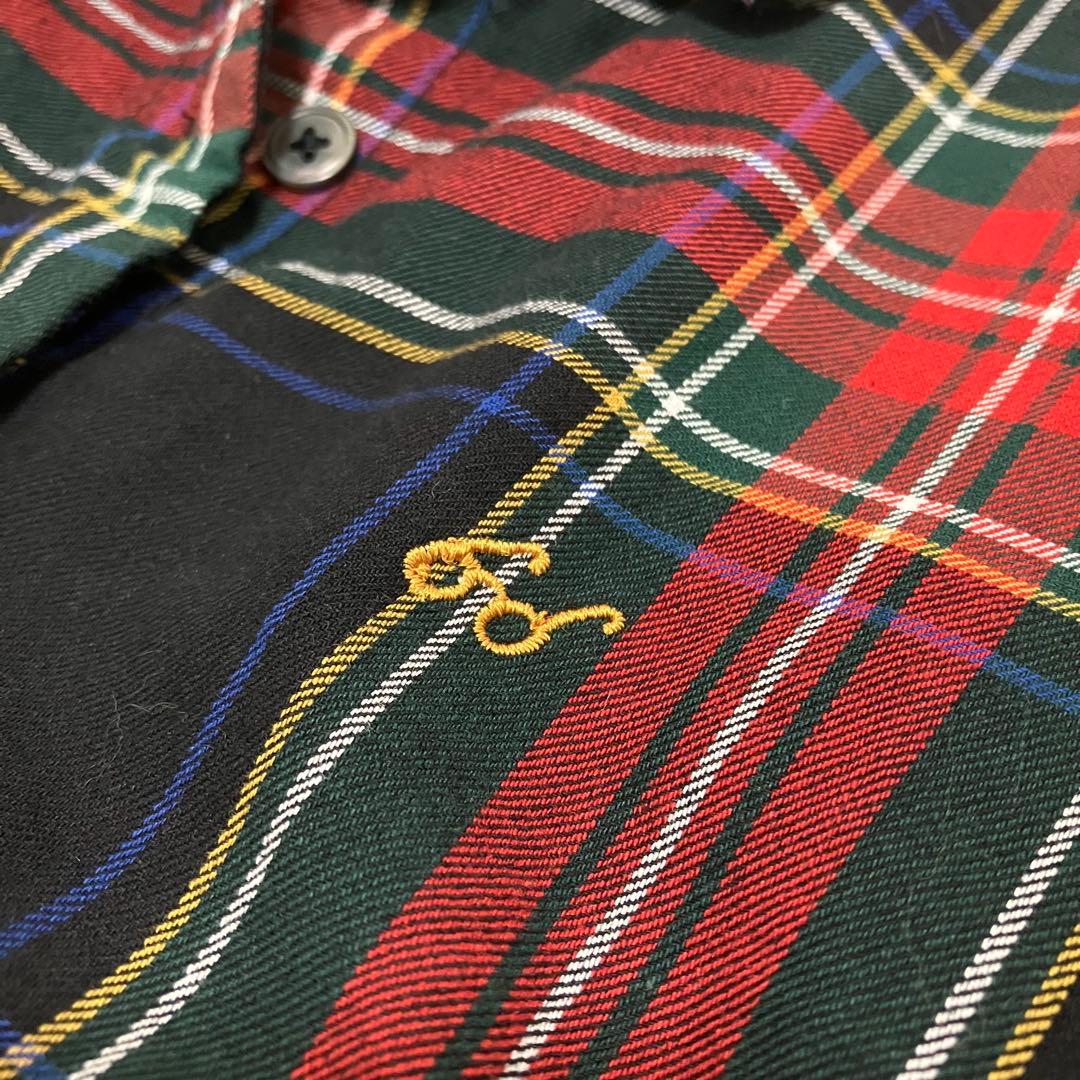 美品【サニークラウズ】ponさんのチェックワンピース タータンチェックMT