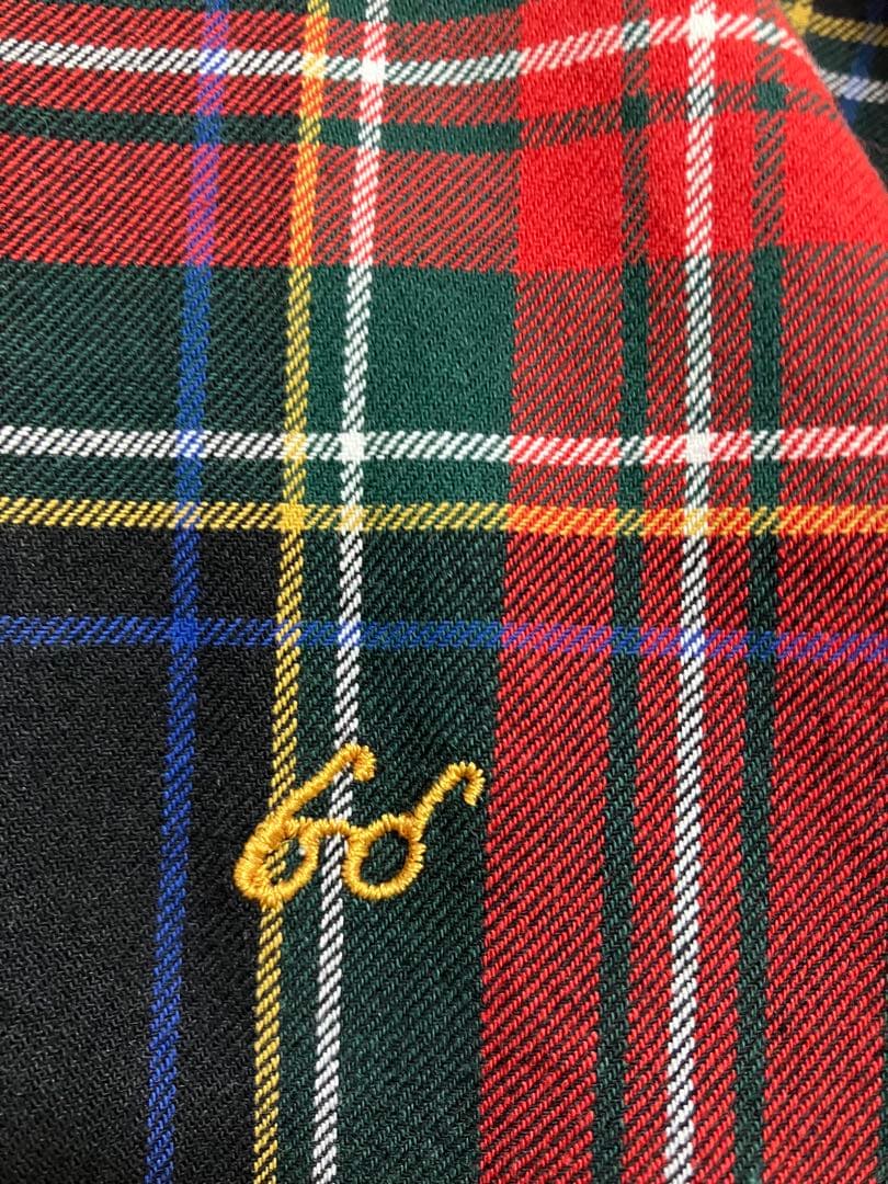 美品【サニークラウズ】ponさんのチェックワンピース タータンチェックMT