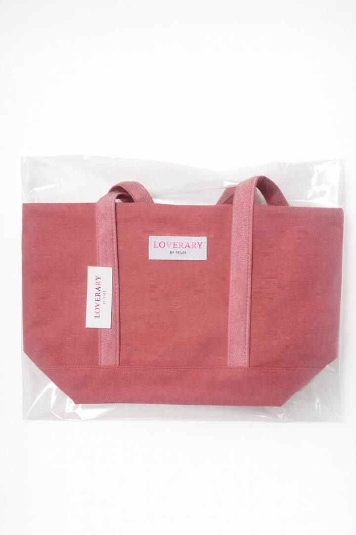 【ノベルティ付】FEILER オールドテディガール　ワッペントートバッグ　ピンク