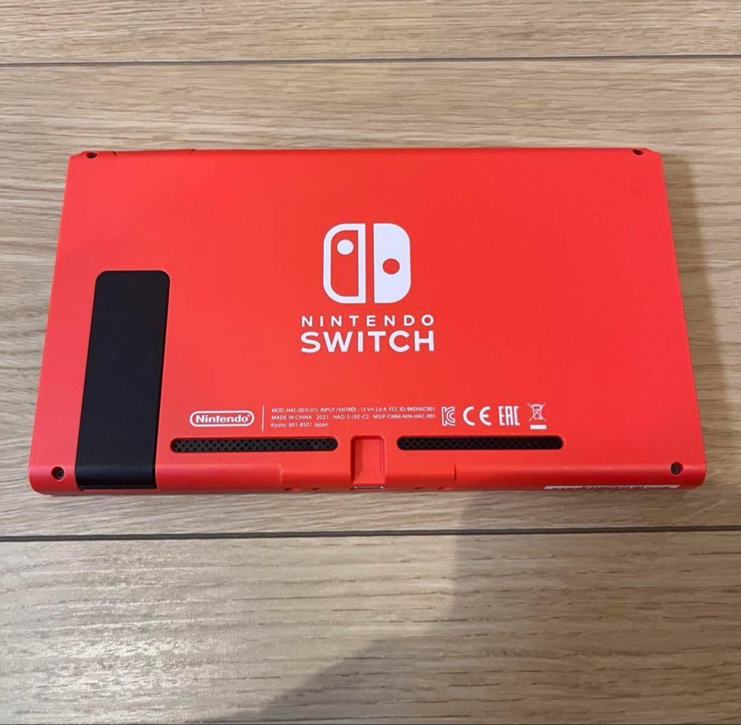 Nintendo Switch 本体 レッド/ブルー 美品 おまけカセット付き