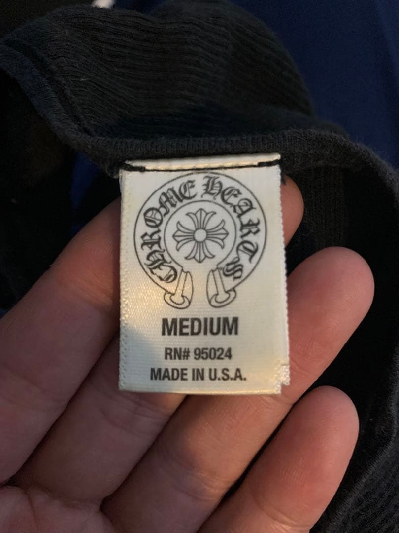 Chrome HeartsクロムハーツローリングストーンズタンクトップブラックM