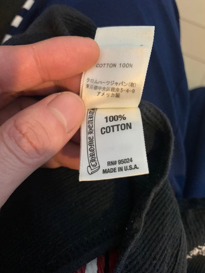 Chrome HeartsクロムハーツローリングストーンズタンクトップブラックM