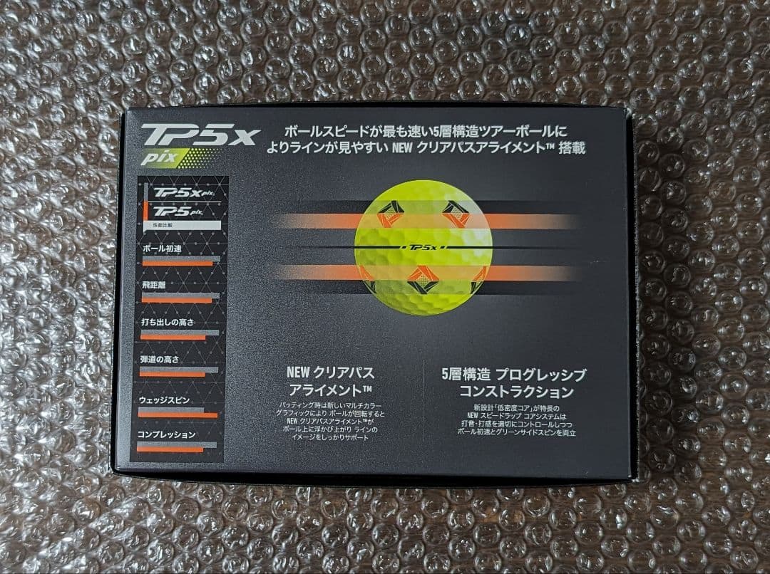 新品　テーラーメイド TP5x pix イエロー 2024年モデル 3ダース