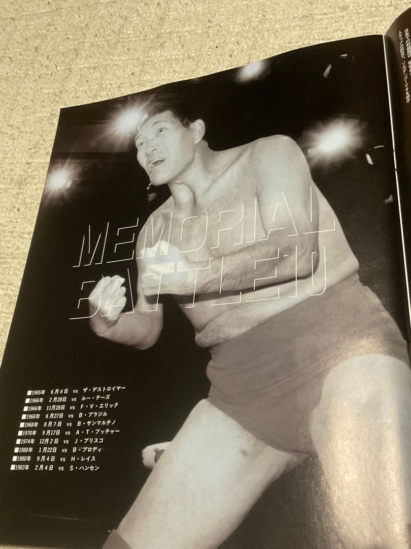 我が心のジャイアント馬場・完全保存版／日刊スポーツグラフ。【66頁　美品】