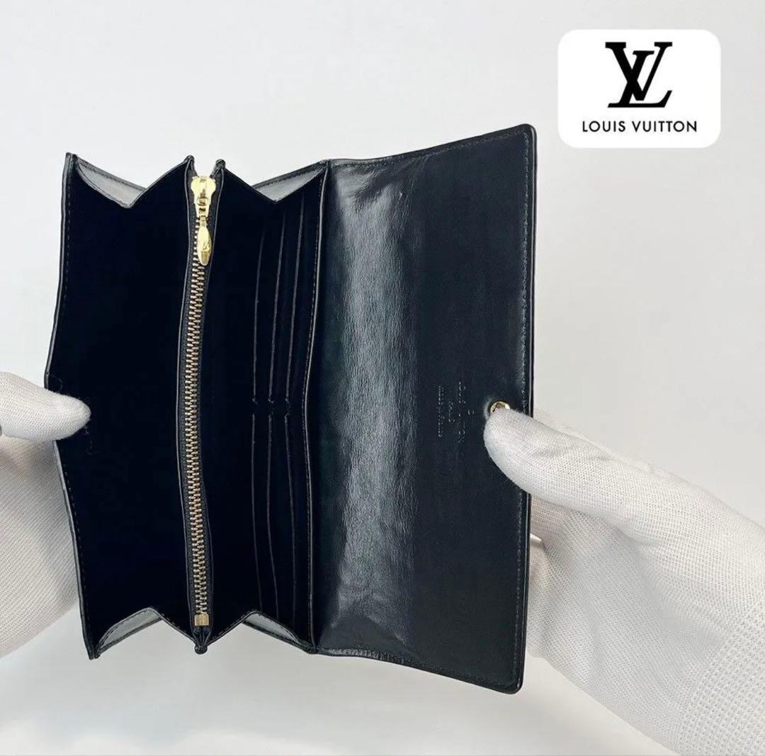 LOUIS VUITTON ブラック長財布 TS2181