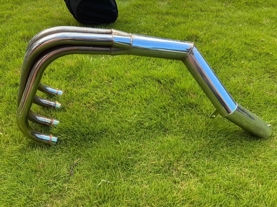 ゼファー400 ショートマフラー　すぐ発送。