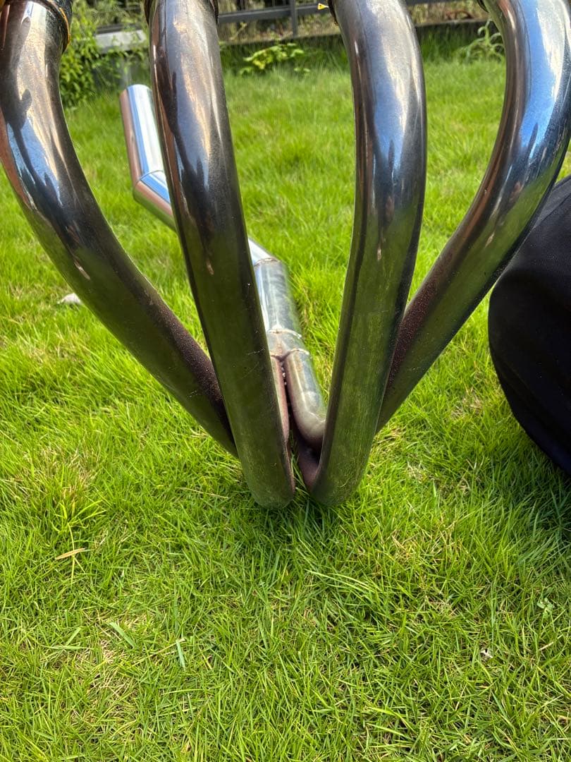 ゼファー400 ショートマフラー　すぐ発送。