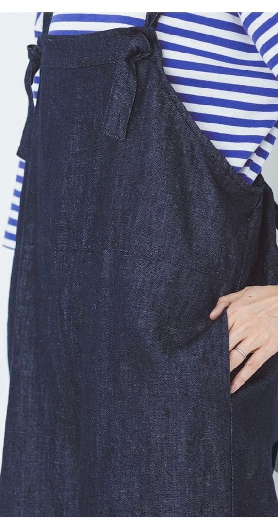 滝口和代さん×ナチュラン&yarn マイフェイバリットデニムサロペットパンツ