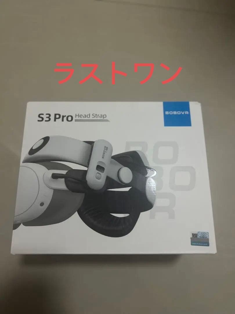 メタクエスト3 3s BOBOVR S3 Pro Head Strap海外版