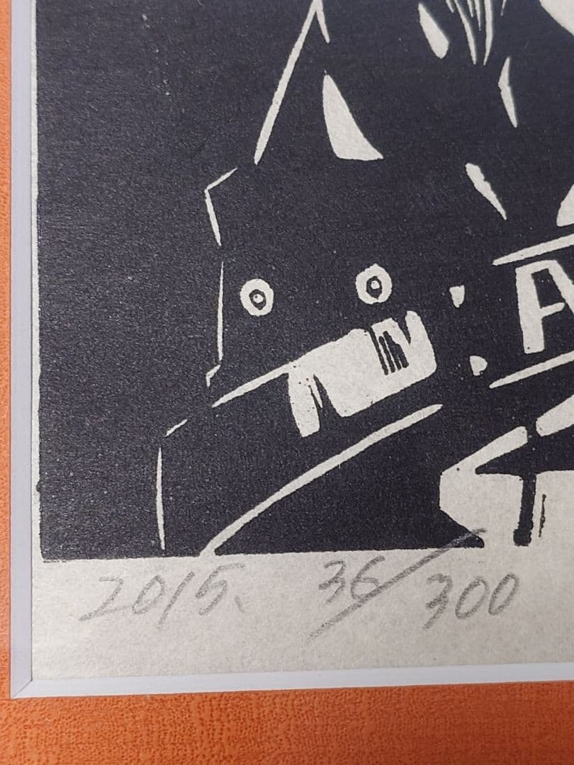 ワンピース 木版画コレクション ポートガス D エース