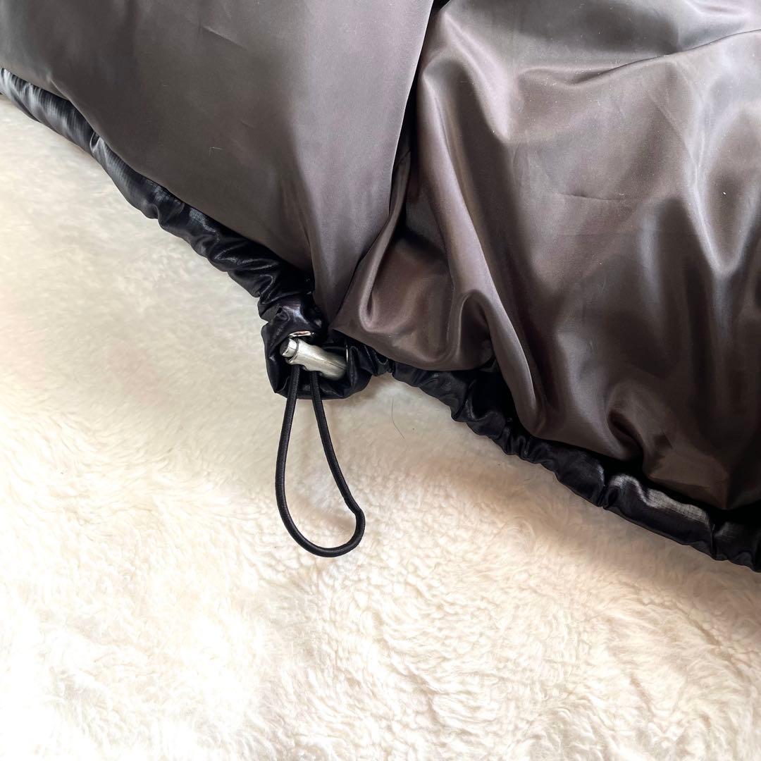 CAMP7 キャンプセブン ダウンベスト リアルファー y2k アーカイブ 黒