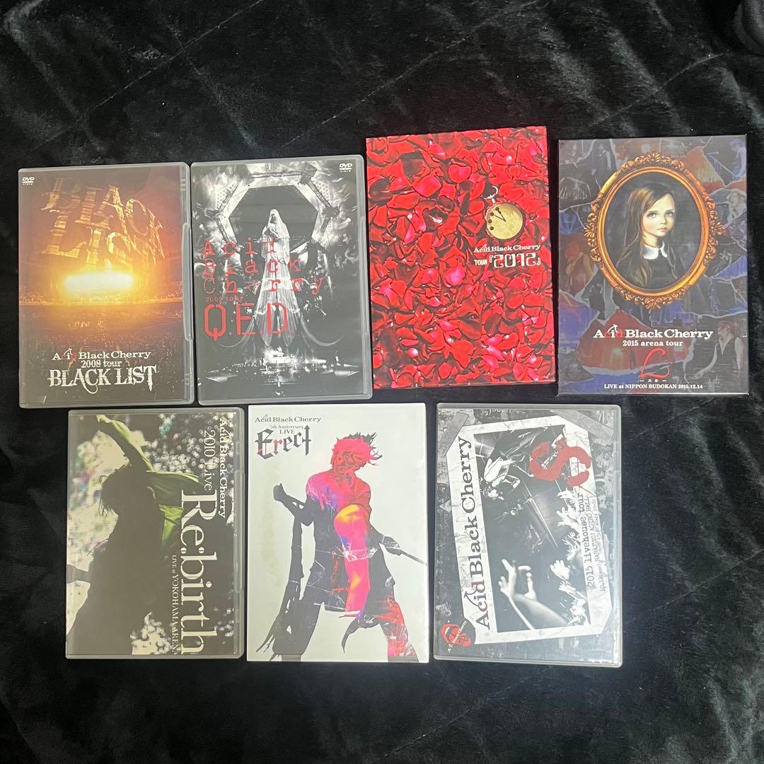 Acid Black Cherry LIVE DVD 7枚セット