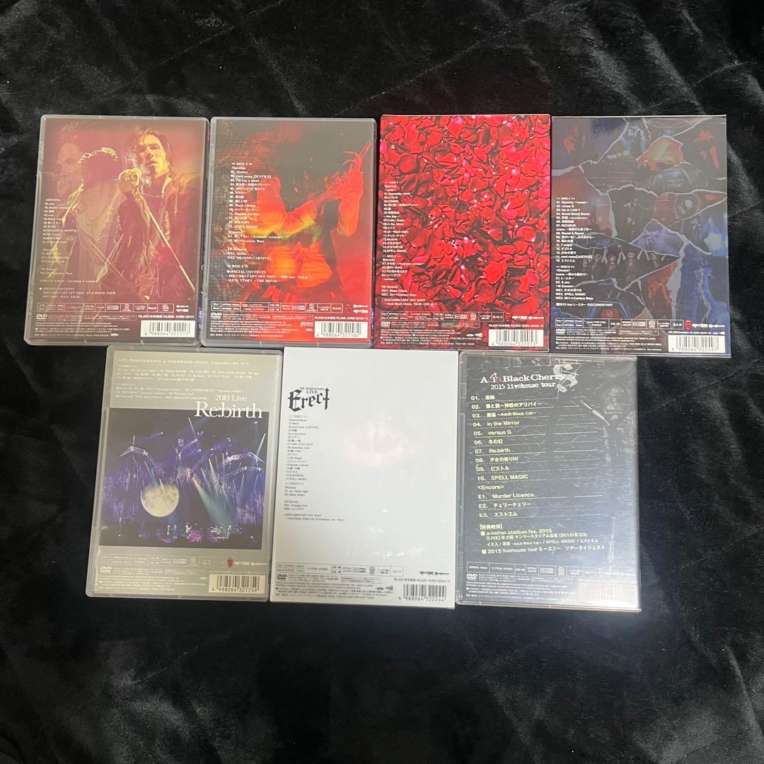 Acid Black Cherry LIVE DVD 7枚セット