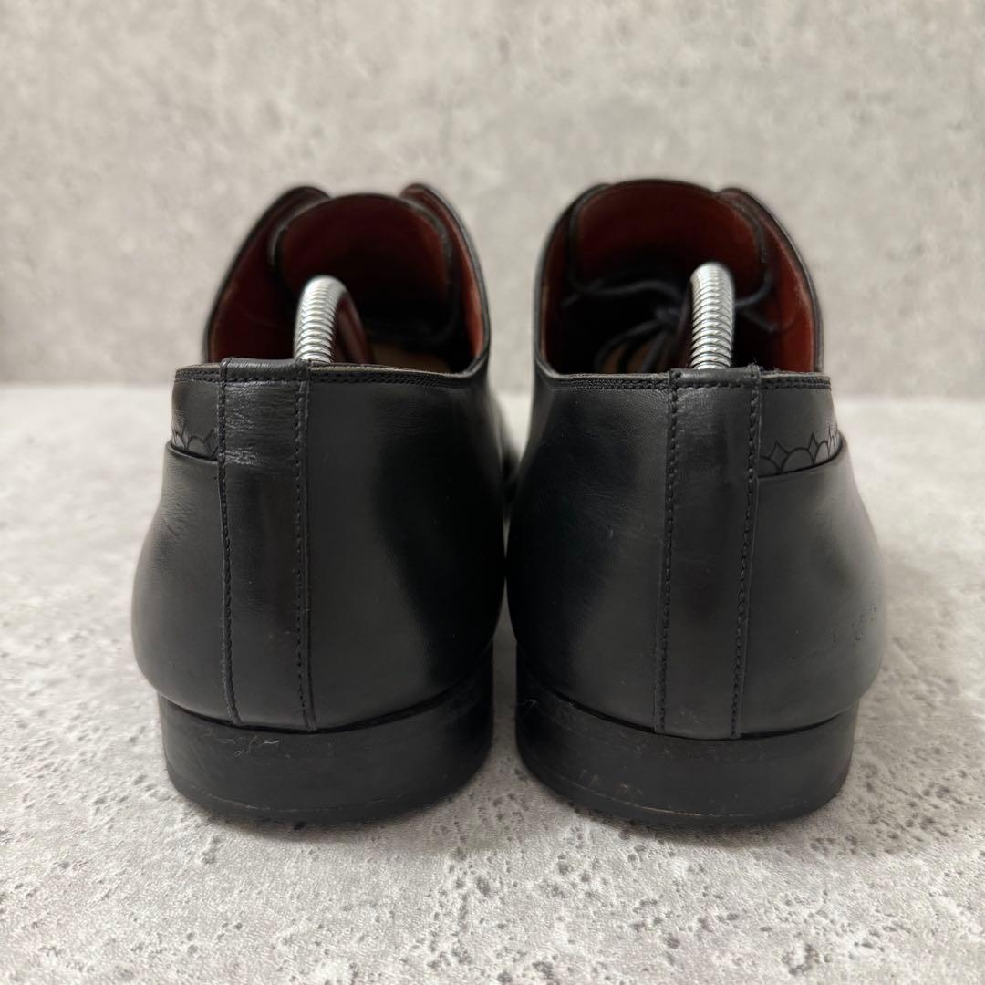 美品 MAGNANNI マグナーニ 内羽根 オパンカ レザーシューズ 黒 41