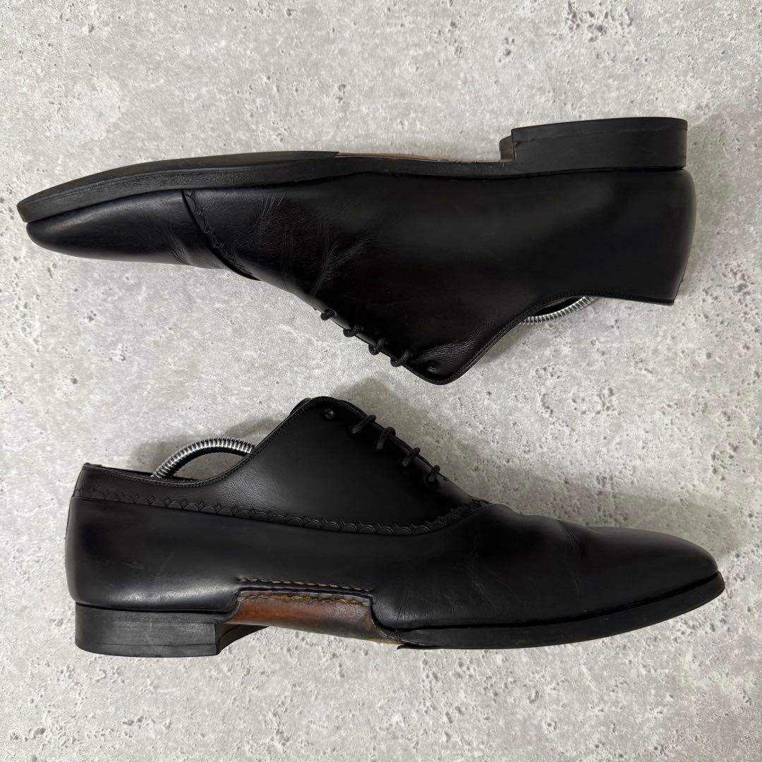 美品 MAGNANNI マグナーニ 内羽根 オパンカ レザーシューズ 黒 41