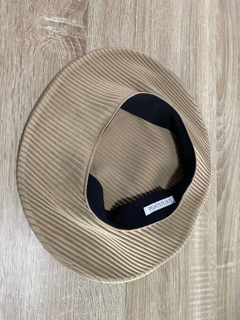 ベレー帽 イッセイミヤケ PLEATS PLEASE