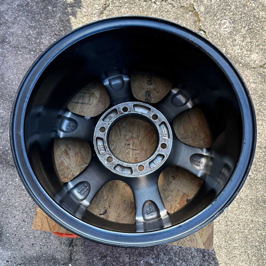 送料込み！キラーフィールド16インチ ガンメタ アルミ ホイール タイヤ