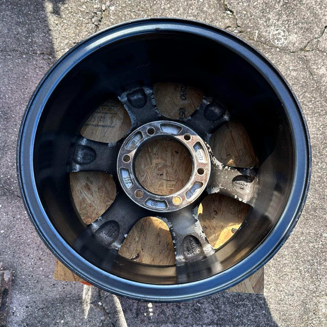 送料込み！キラーフィールド16インチ ガンメタ アルミ ホイール タイヤ