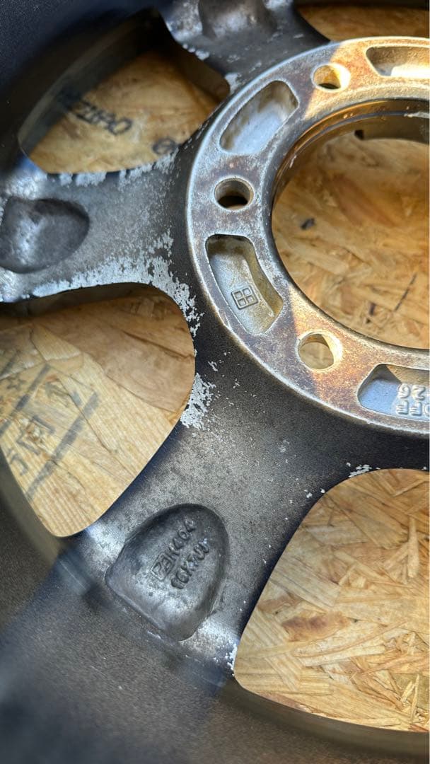 送料込み！キラーフィールド16インチ ガンメタ アルミ ホイール タイヤ