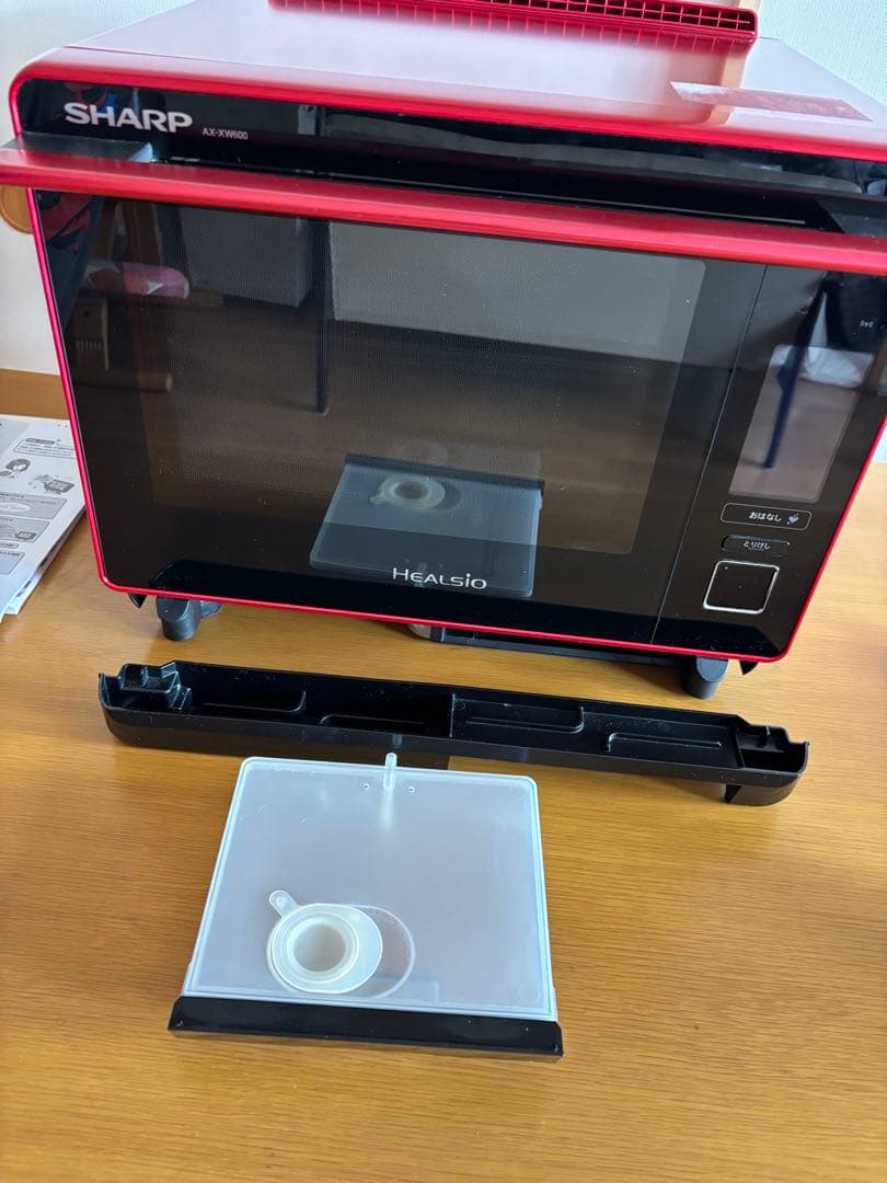 SHARP AX-XW600 オーブンレンジ 赤