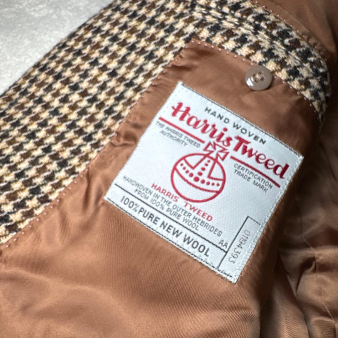 89 未使用　ル・シック　ハリスツイード　テーラードジャケット　AB4